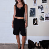 Low Rise Short - Black