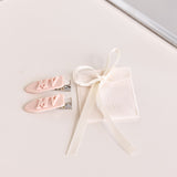 MV Fringe Clips- Ballet Pink