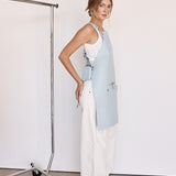 The Comfort Apron - Baby Blue