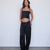 Signature Buckle Pant - Black PRE ORDER