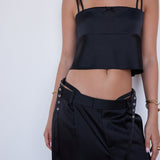 Signature Buckle Pant - Black PRE ORDER