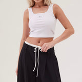 Essential Wide Leg Pant PETITE Length - Black PRE ORDER DEC