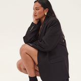 Oversized Vintage Blazer - Black