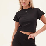 The Baby Tee- Black