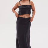 The Essential Maxi Skirt- Black