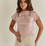 The Sheer Apron- Pink