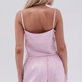 Silky Boyfriend Short- Baby Pink