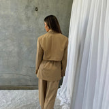 Molly Blazer - Latte