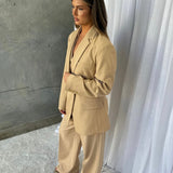 Molly Blazer - Latte
