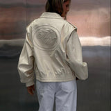 Bomber Jacket - Bone