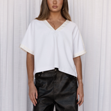 Everyday Tee - White/Cream