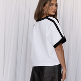 Everyday Tee - White/Black