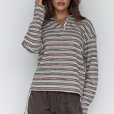 Polo Top - Stripe