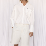 Boyfriend Shirt -  Crisp White