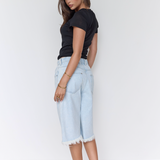 Boyfriend Short - Vintage Blue