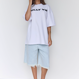 Boyfriend Short - Vintage Blue