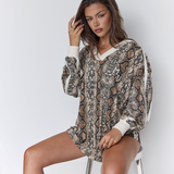 Long Sleeve Snake Top