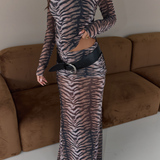 The Tiger Maxi Skirt