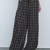 Relaxed Pant - Chocolate Gingham