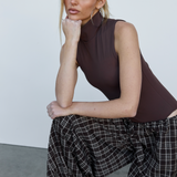 Relaxed Pant - Chocolate Gingham