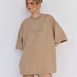 The Molly Tee - Beige