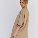 The Molly Tee - Beige