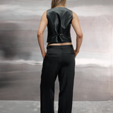 Signature Buckle Pant - Black