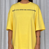 The Love Tee - Yellow